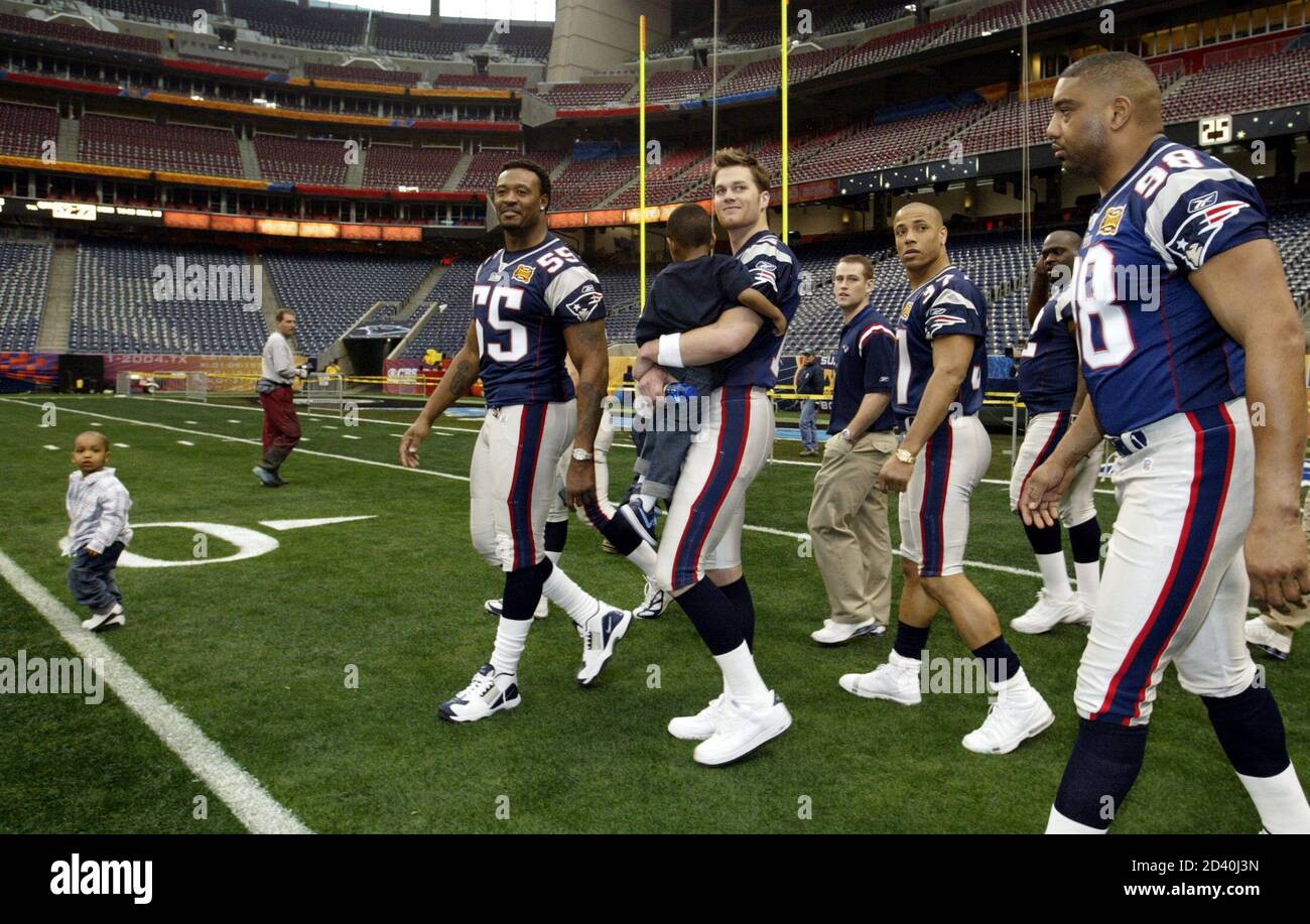 Rodney harrison and tom brady hi-res stock photography and images - Alamy