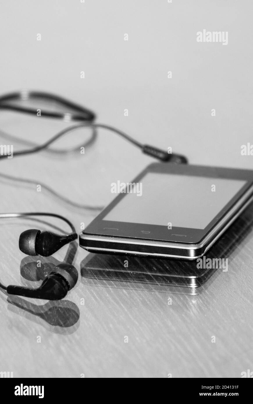 black smartphone bright vivid color Stock Photo - Alamy