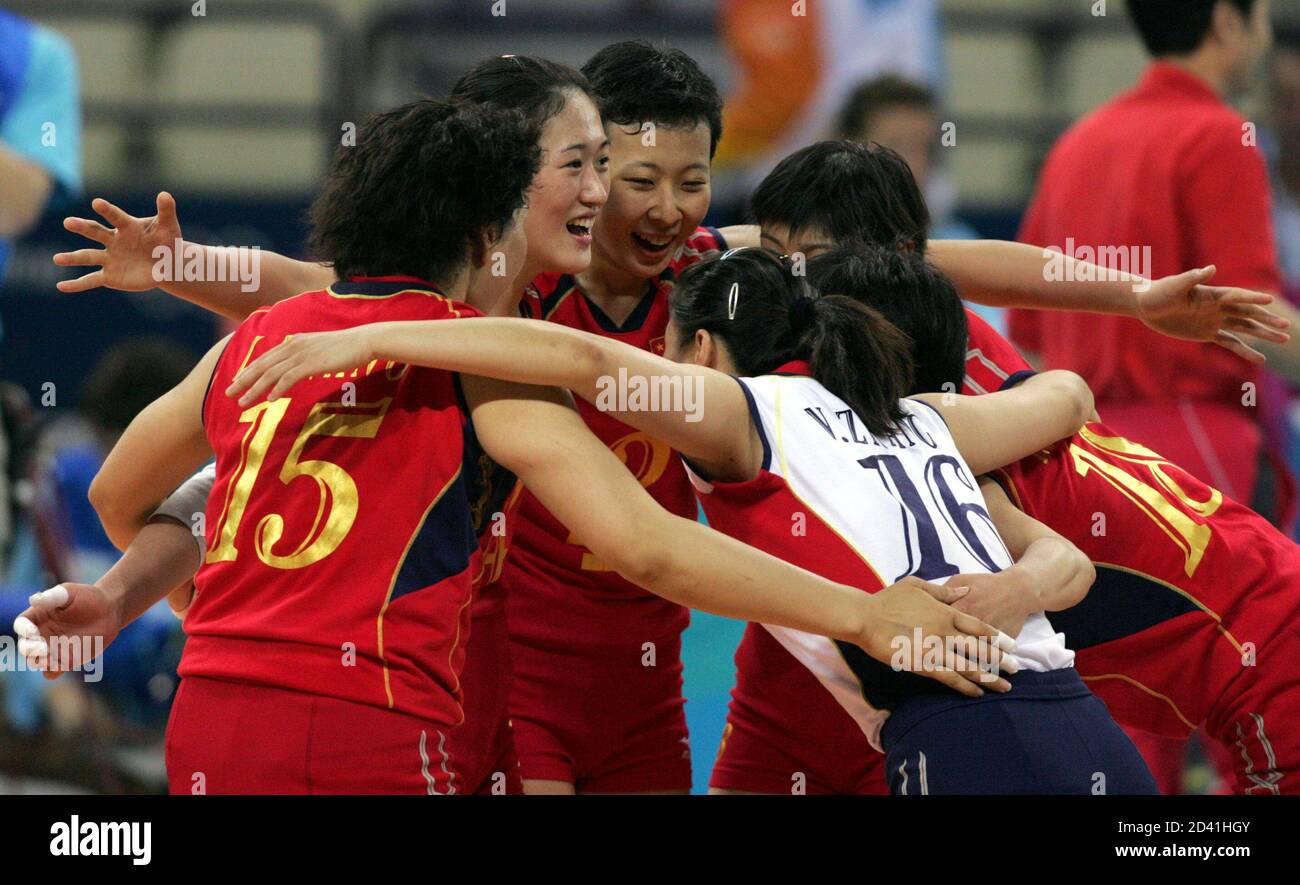 China Womens Volleyball Team 3 High Resolution Stock Photography and ...