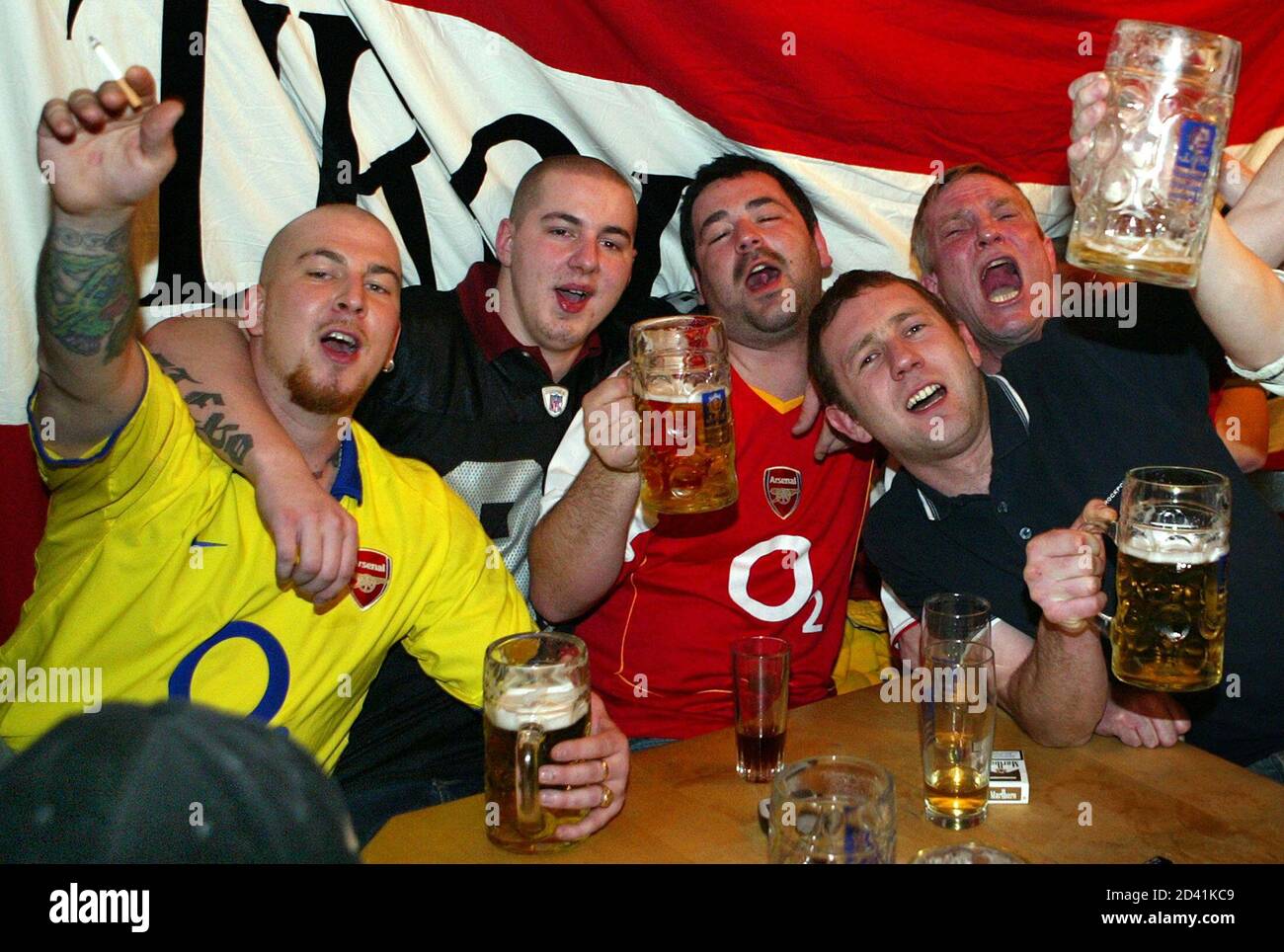 British Arsenal London Supporters From Whitstable Celebrate In The Traditional Augustiner Keller Beer Hall In Munich British Arsenal London Supporters From Whitstable Kent Near London Celebrate In The Traditional Augustiner Keller Beer British Arsenal London Supporters From Whitstable Celebrate In The Traditional Augustiner Keller Beer Hall In Munich British Arsenal London Supporters From Whitstable Kent Near London Celebrate In The Traditional Augustiner Keller Beer