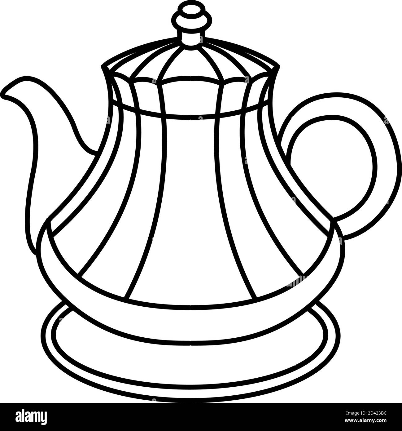 Tea Kettle Black And White Stock Photos Images Alamy