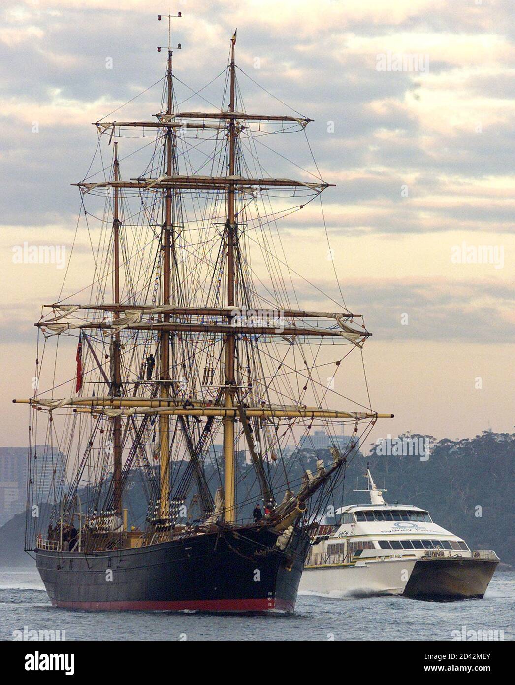 Three Masted Ship Square Rig High Resolution Stock Photography And Images Alamy