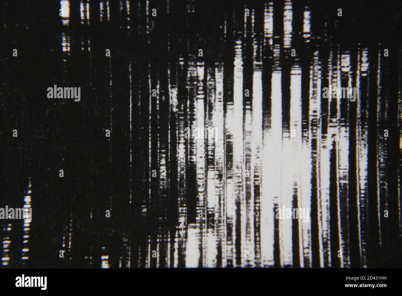 Fine 1970s vintage black and white photography of a pure abstract ...