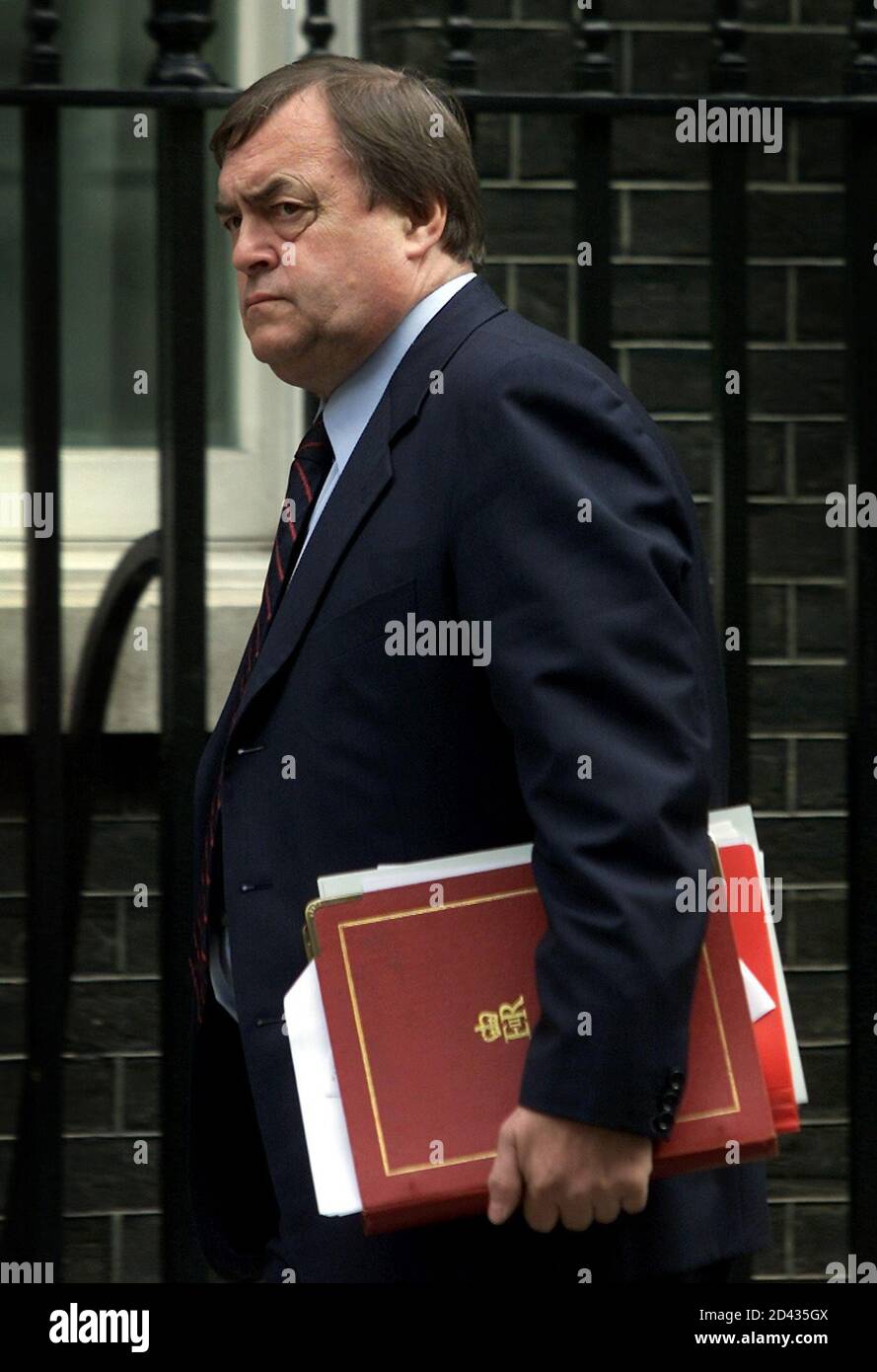 British Deputy Prime Minister John Prescott Arrives At 10 Downing Street In London September 13 01 An Emergency Meeting Of Cobr Cabinet Office Briefing Room Is Taking Place As Parliament Is Recalled