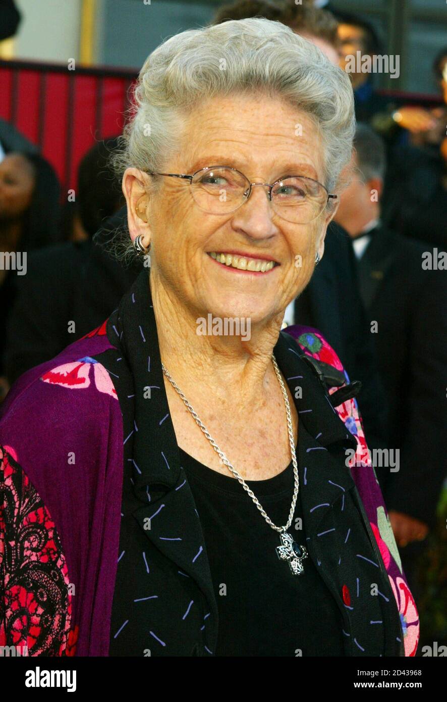 Actress Ann B Davis Who Portrayed Alice The Maid On The Series The Brady Bunch Poses As She