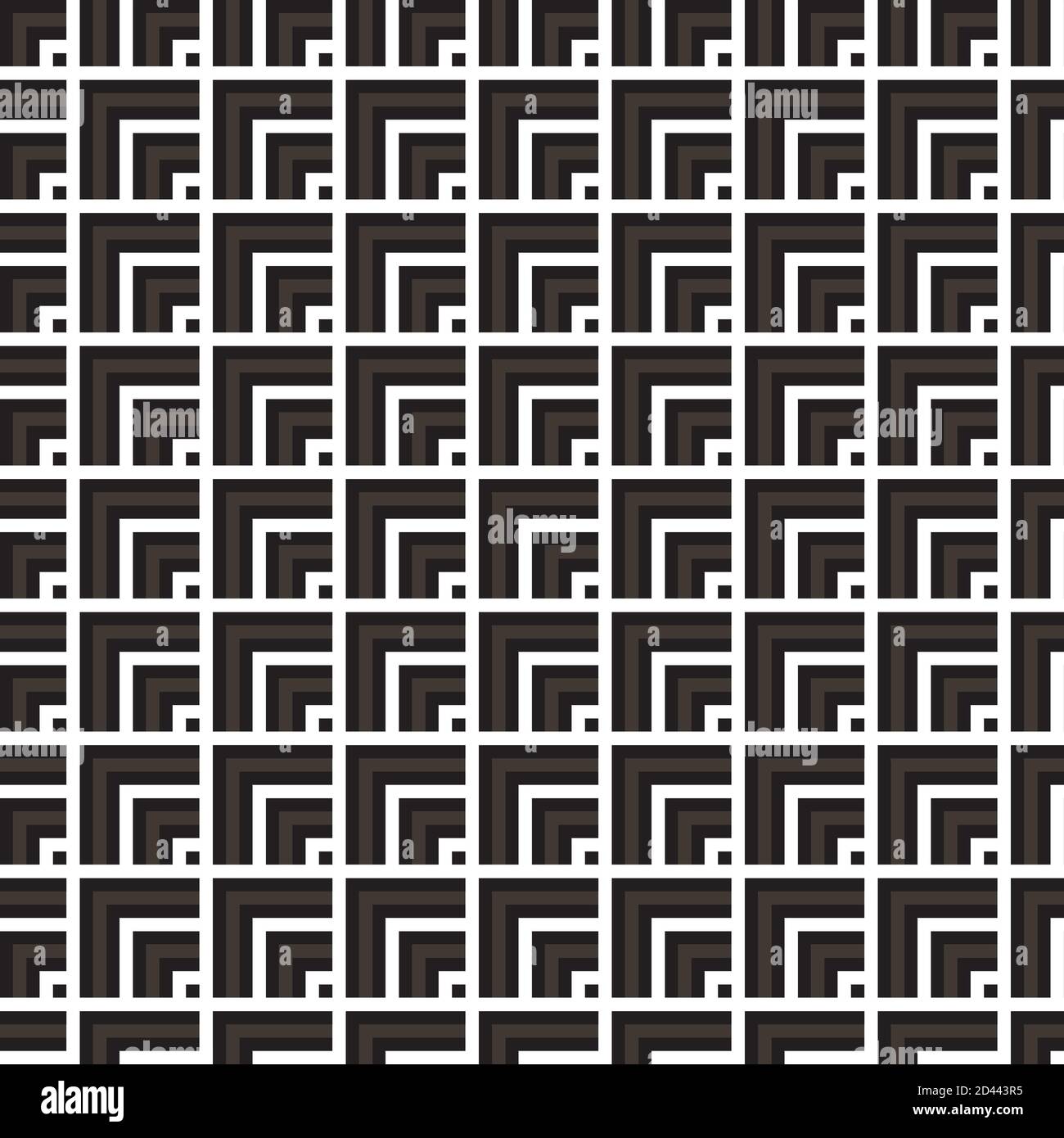 Seamless pattern with black and silver gray lines Stock Vector