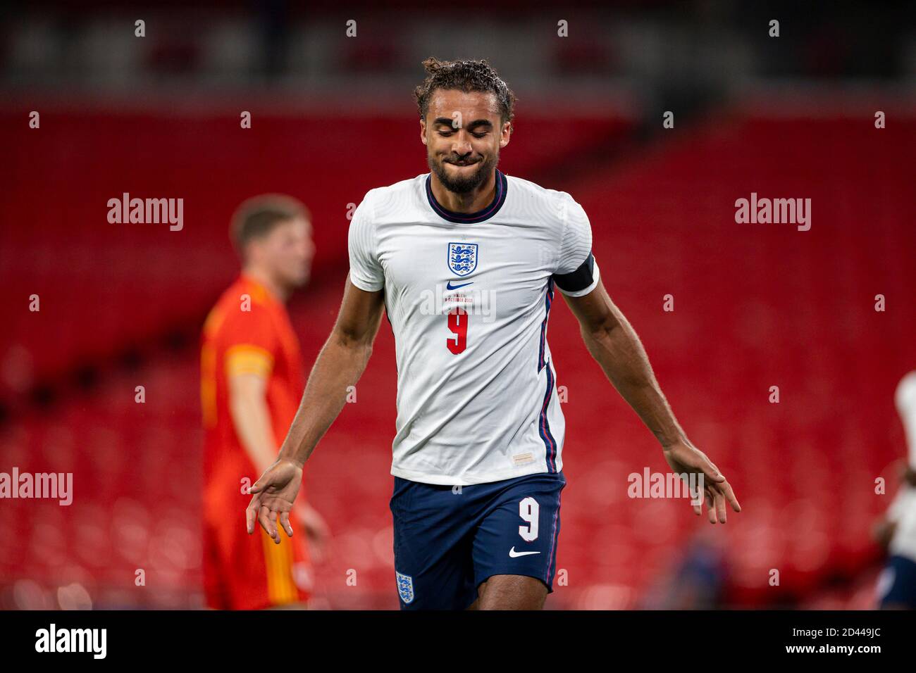 London UK 9th Oct 2020 England s Dominic Calvert Lewin Celebrates london-uk-9th-oct-2020-england-s-dominic-calvert-lewin-celebrates