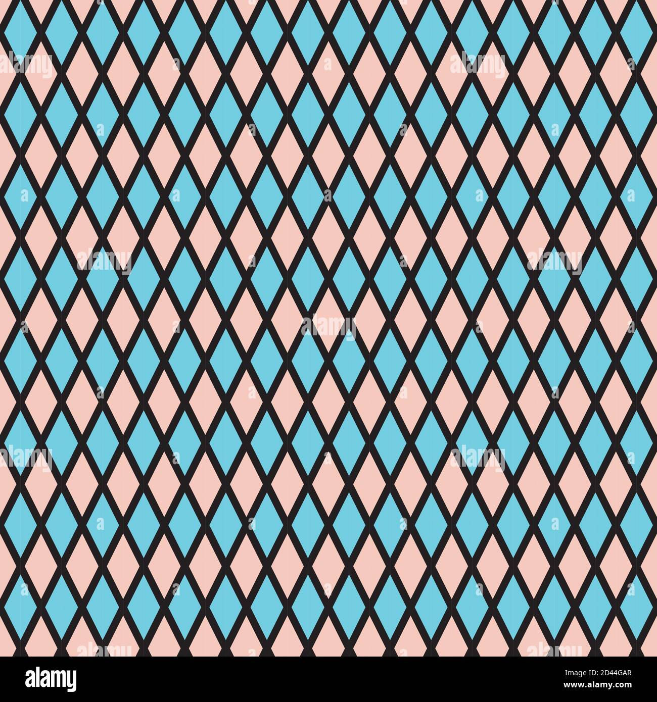 Seamless background with colored rhombuses Stock Vector