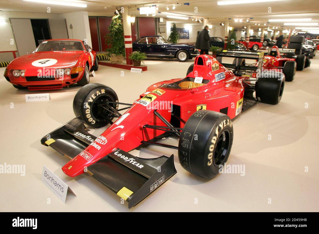 A 1990 Ferrari F1/90 Tipo 641/2 that was driven by French Formula 1 driver  Alain Prost to be auctioned in Gstaad. This 1990 Ferrari F1/90 Tipo 641/2  that was driven by French