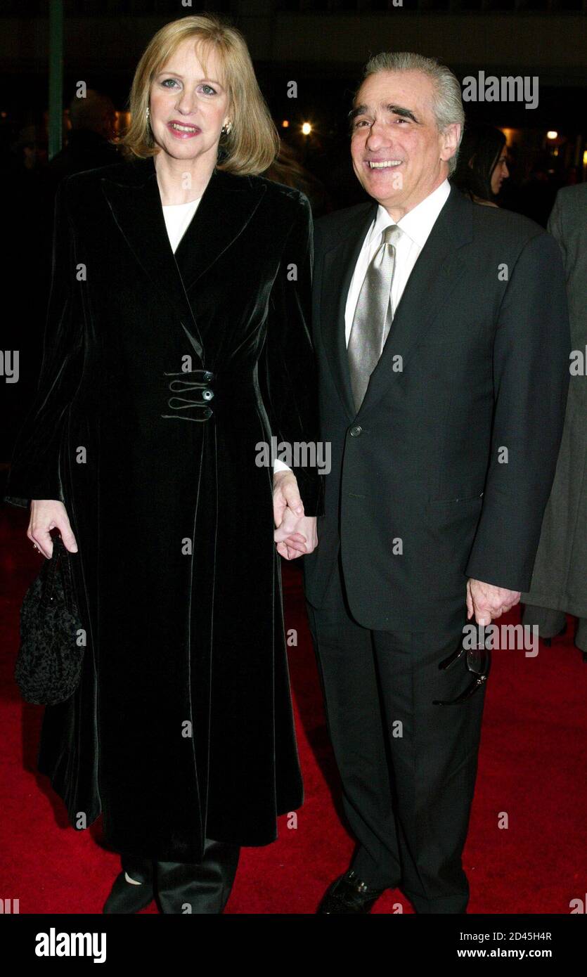 Martin scorsese and wife helen hi-res stock photography and images - Alamy