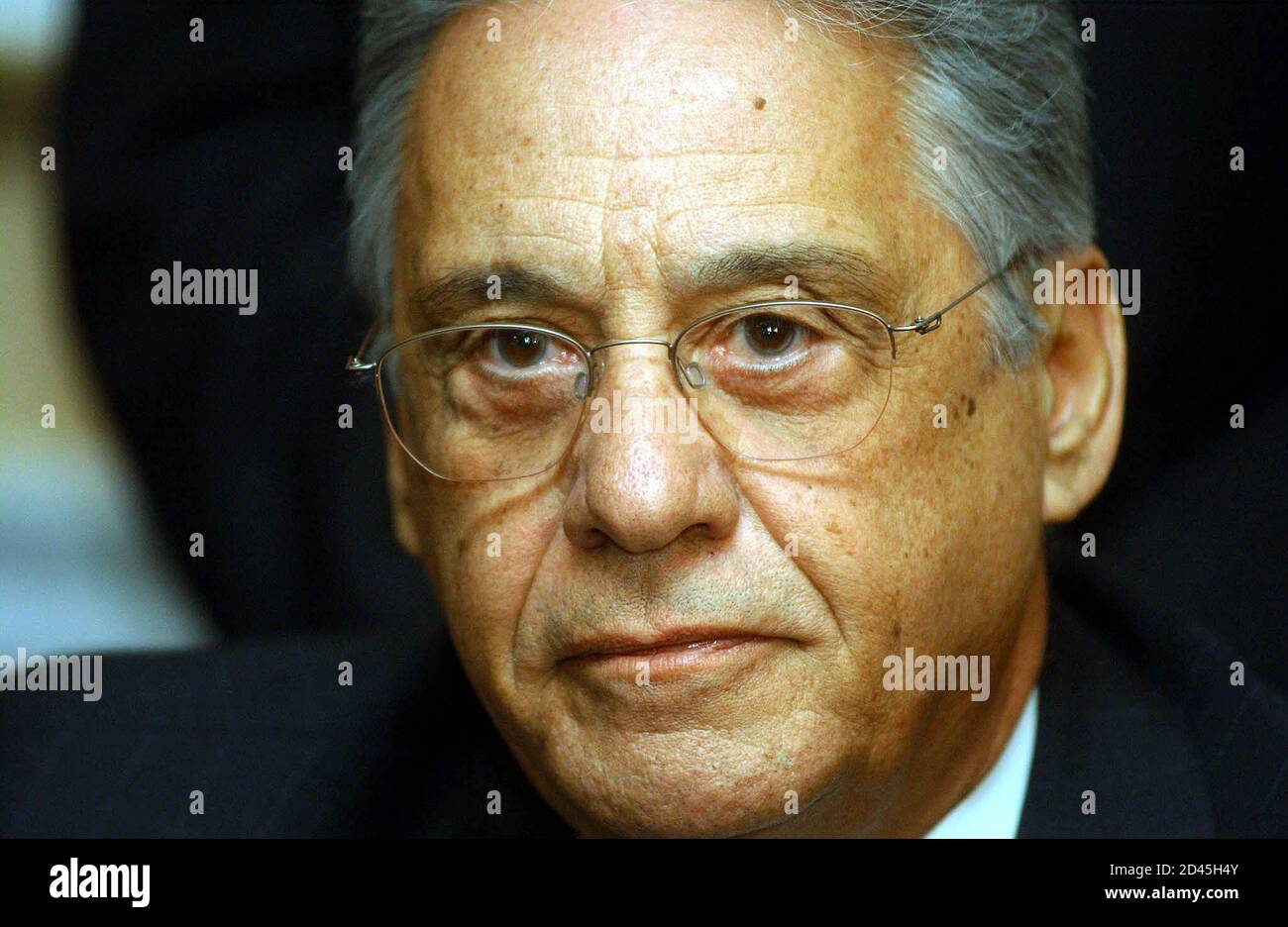 Fernando Henrique Cardoso President Of Brazil Speaks In New York On December 9 2002 Cardoso Was In Town To Receive The Mahbub Ul Haq Award For Outstanding Contribution For Human Development From