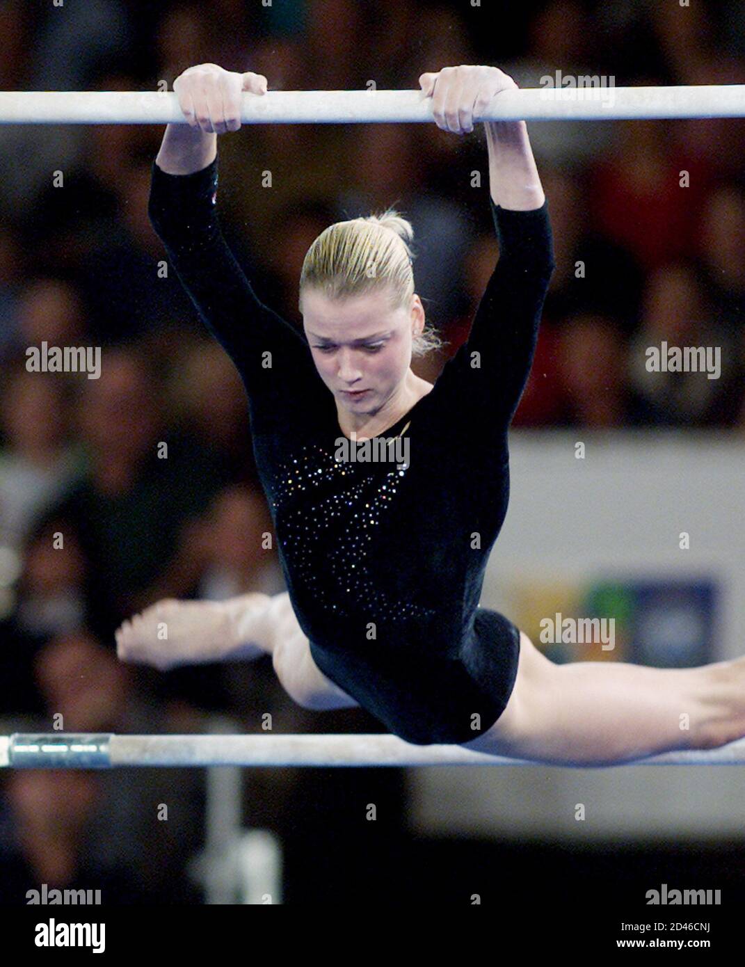 Olympic Gymnastics Champion Svetlana Khorkina High Resolution Stock