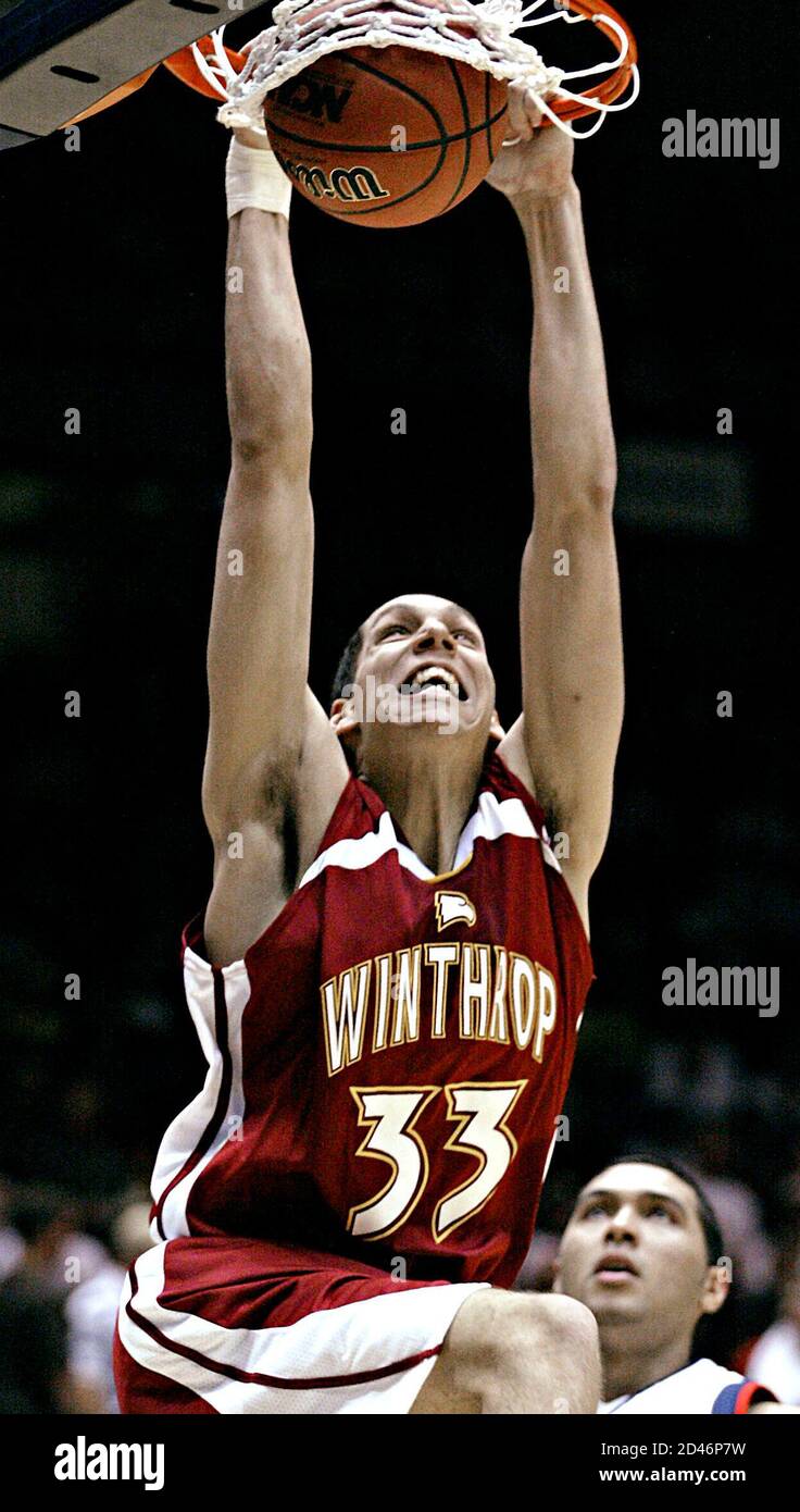 Winthrop eagles mens basketball hi-res stock photography and images - Alamy
