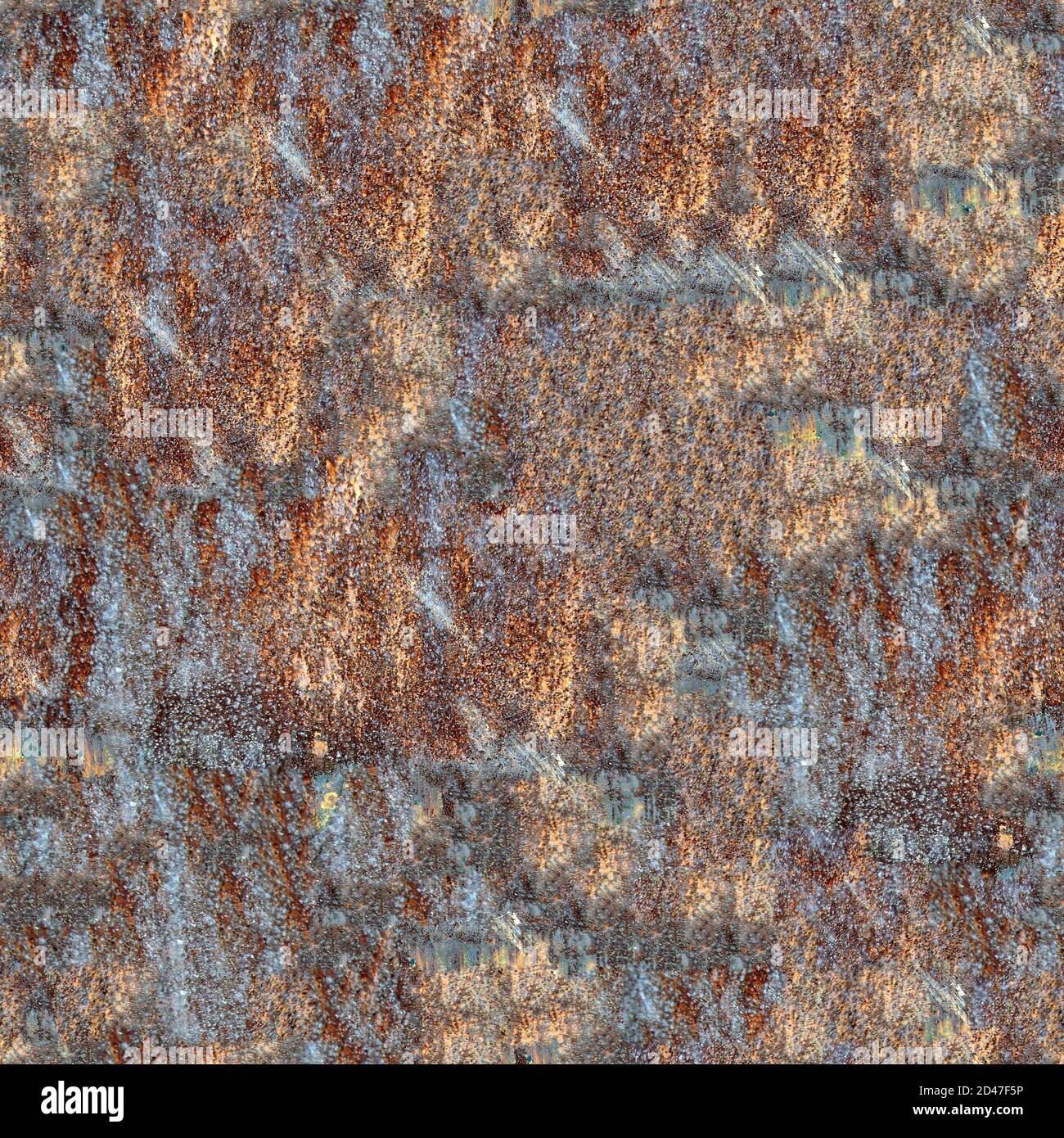 Seamless Metal Texture With Rust Cover And Empty Place For Your Text Or Image Stock Photo Alamy