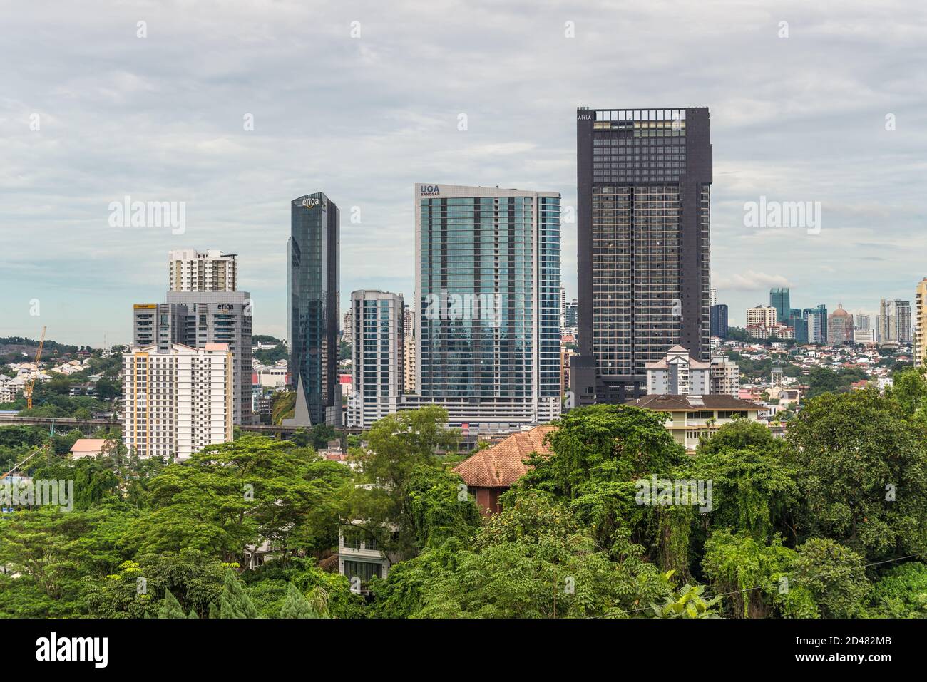 Kuala Lumpur, Malaysia December 2, 2019 View of HQ Office buildings