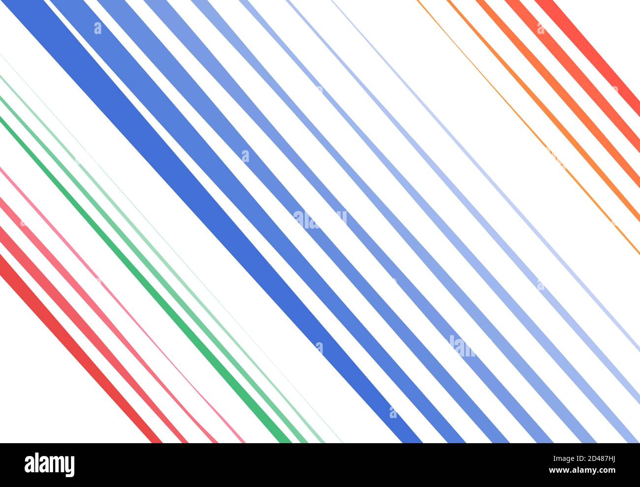 Diagonal, oblique, slanted random lines, stripes. Vector illustration Stock Vector