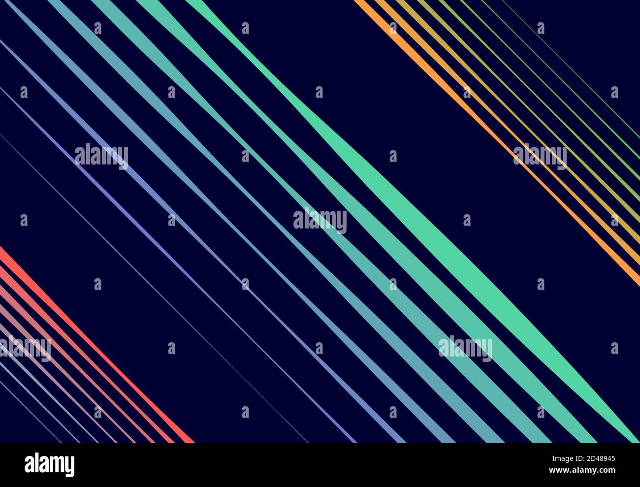 Diagonal, oblique, slanted random lines, stripes. Vector illustration Stock Vector