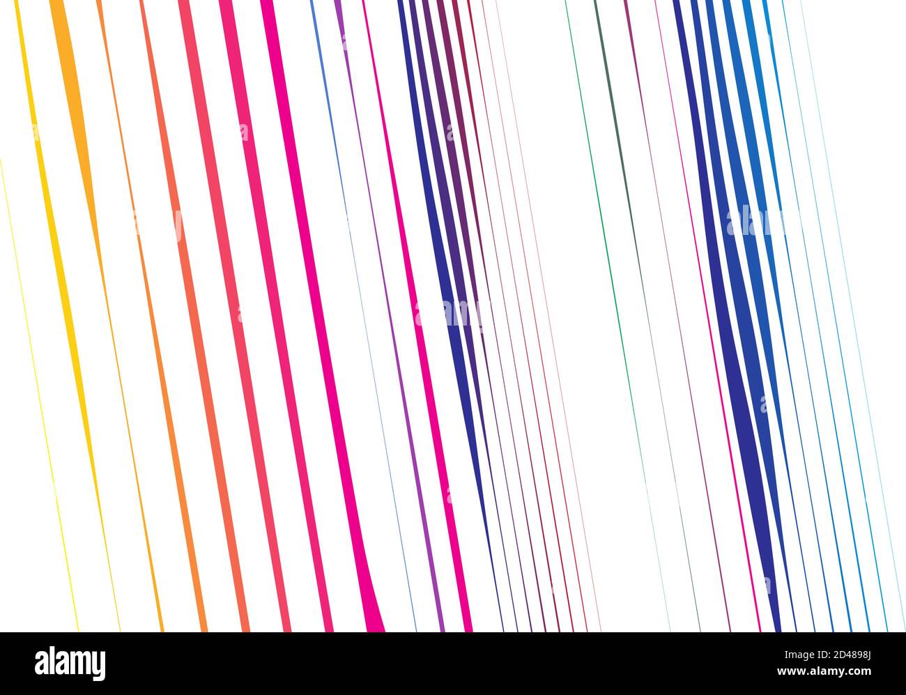 Diagonal, oblique, slanted random lines, stripes. Vector illustration Stock Vector