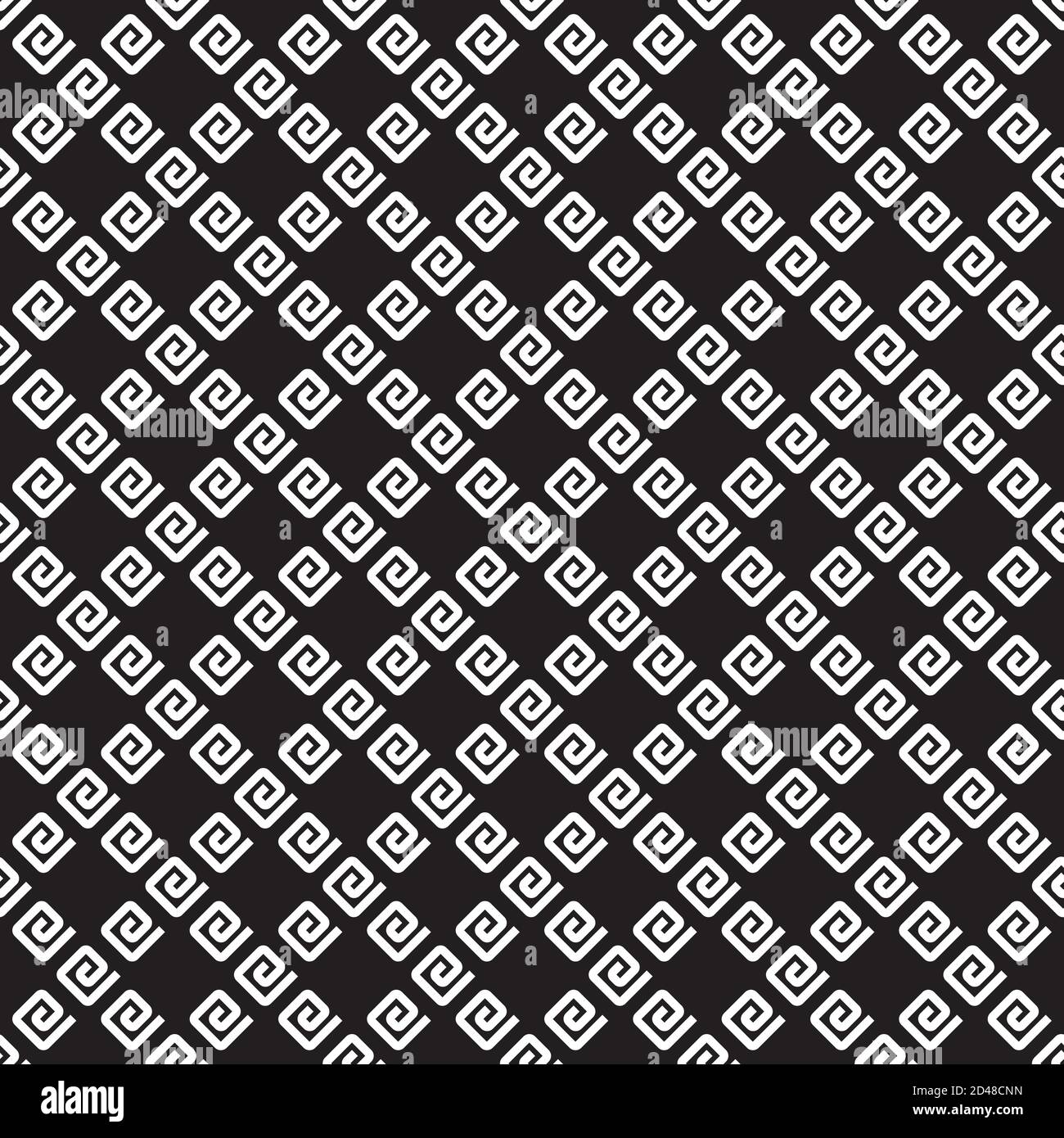 Seamless pattern with white E letter Stock Vector