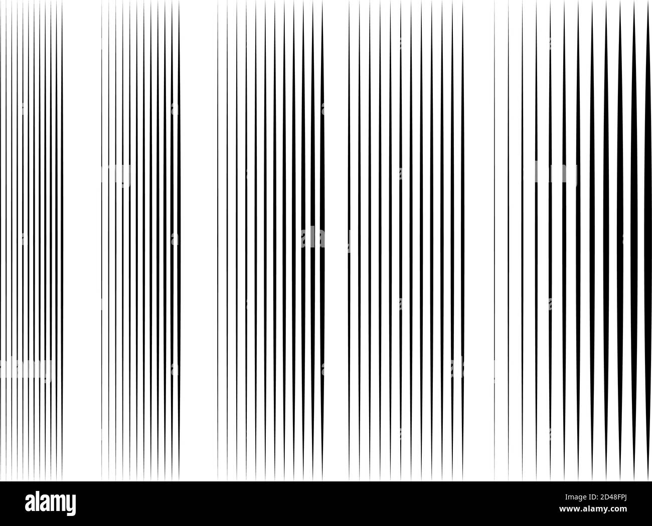 Lines, stripes abstract geometric background, pattern. Vertical black