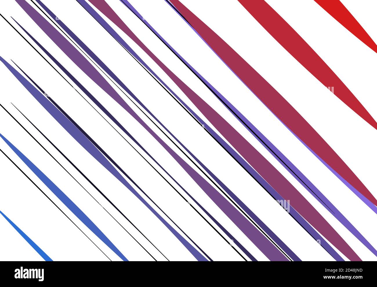 Diagonal, oblique, slanted random lines, stripes. Vector illustration Stock Vector