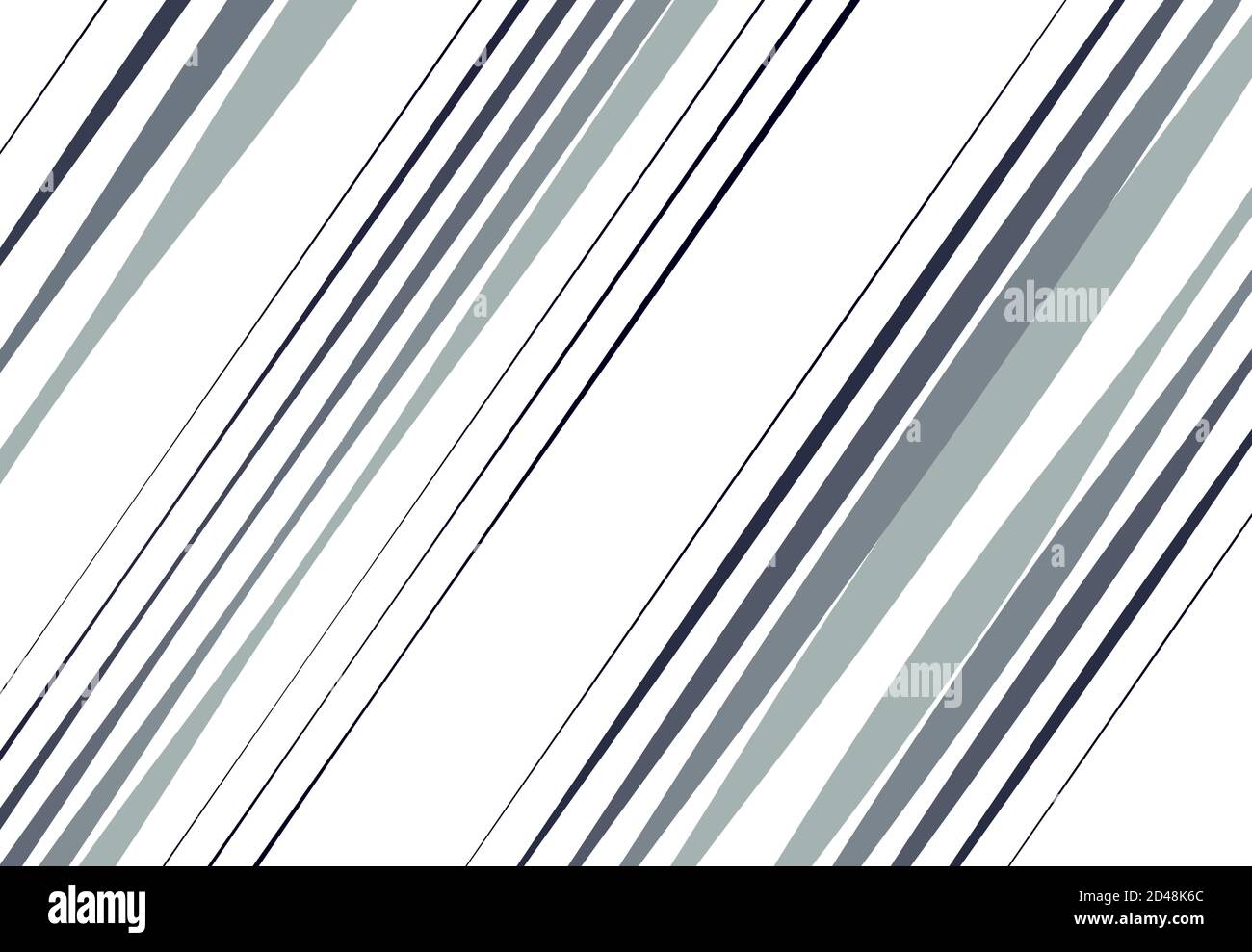 Diagonal, oblique, slanted random lines, stripes. Vector illustration Stock Vector