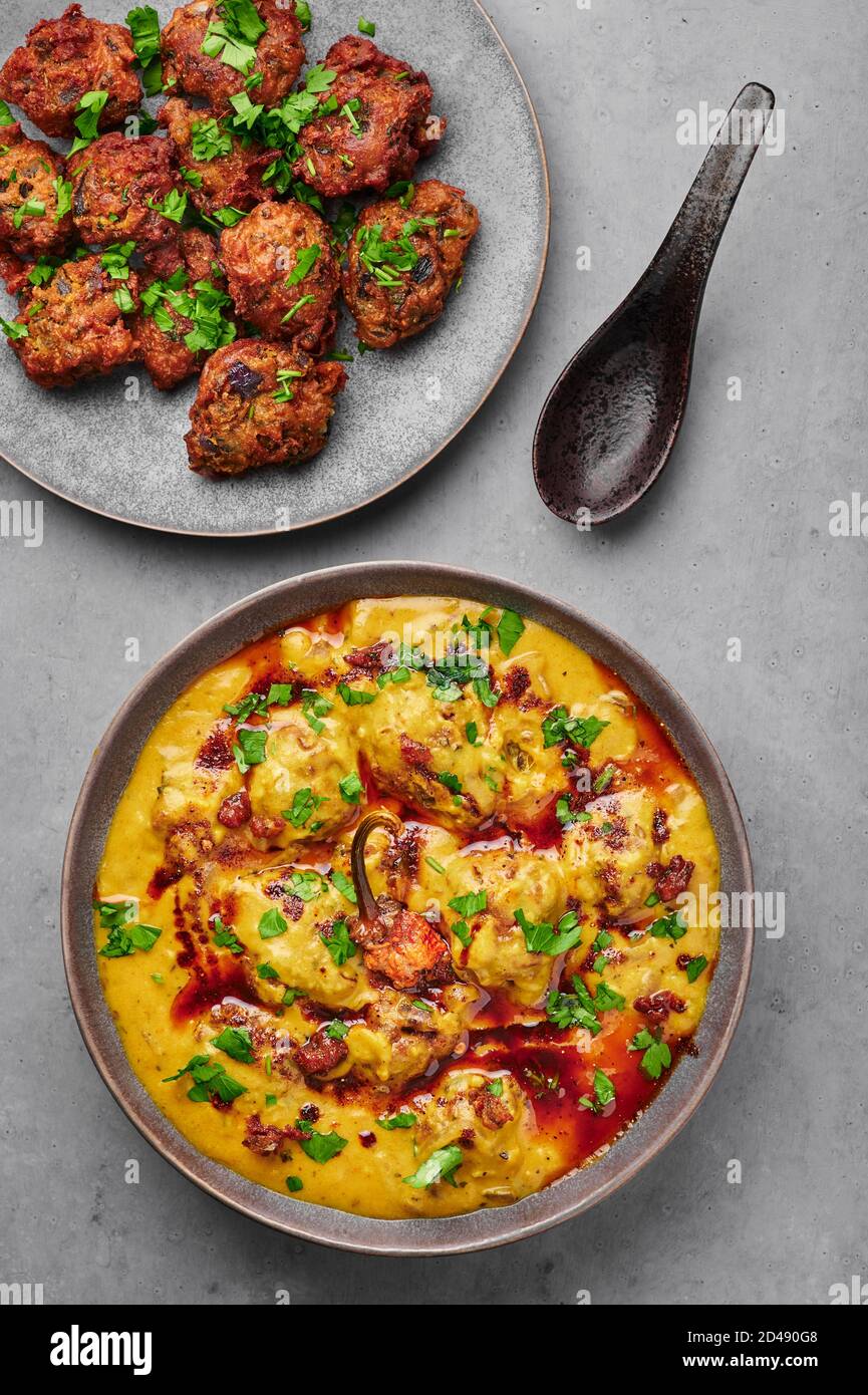 Kadhi pakora hires stock photography and images Alamy