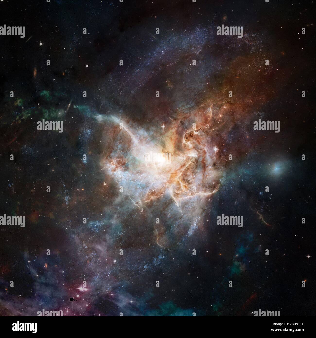 Nebula and galaxy hi-res stock photography and images - Alamy