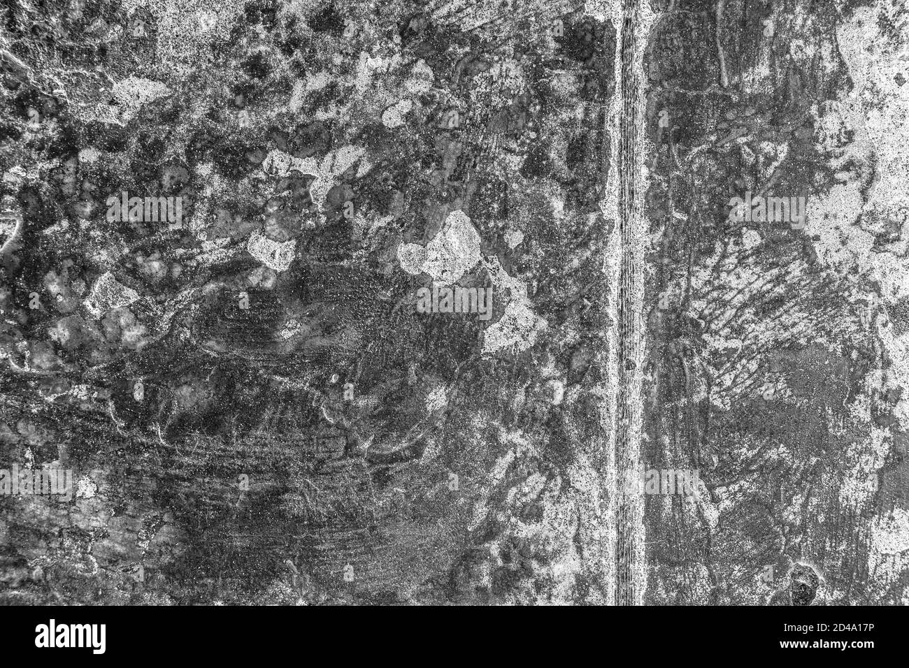 Shot of the surface with different scratches Stock Photo