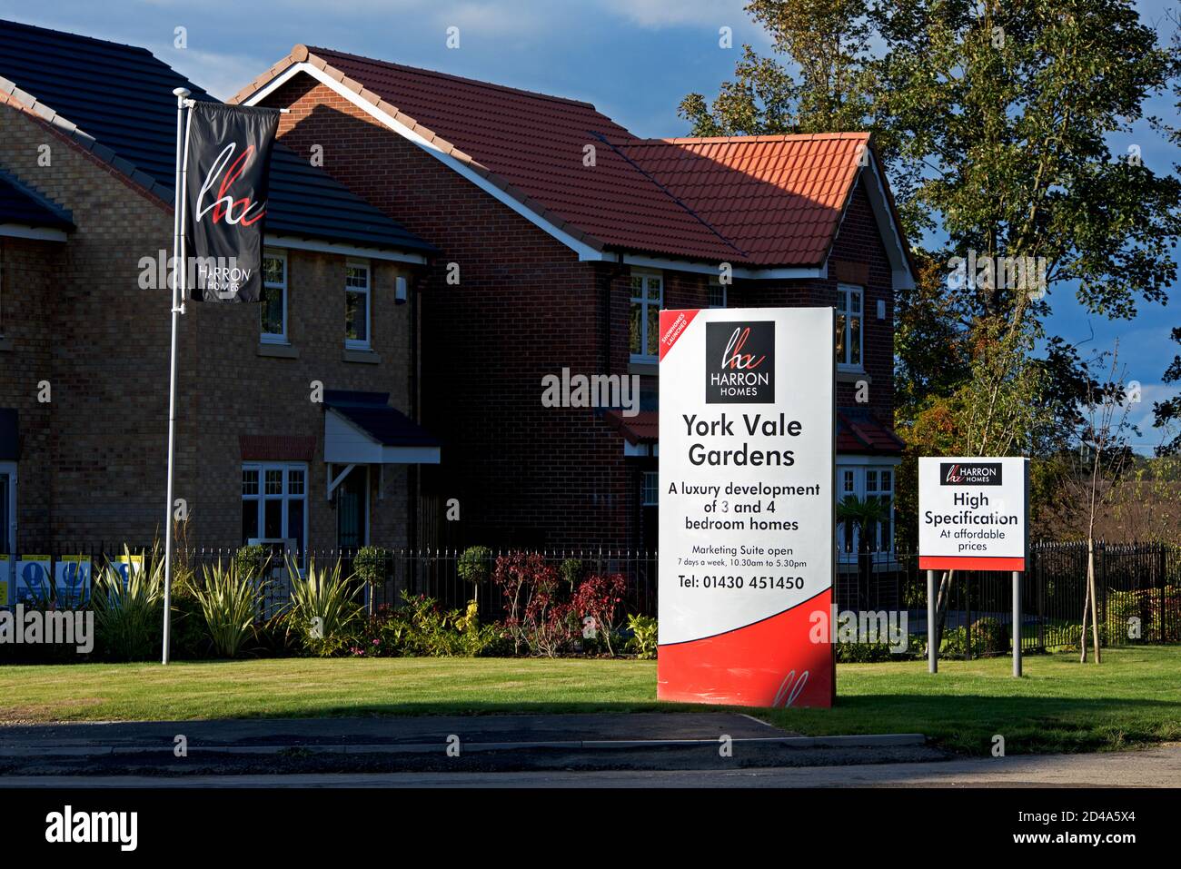 York Vale Gardens, a new housing estate by Harron, on the outskirts of