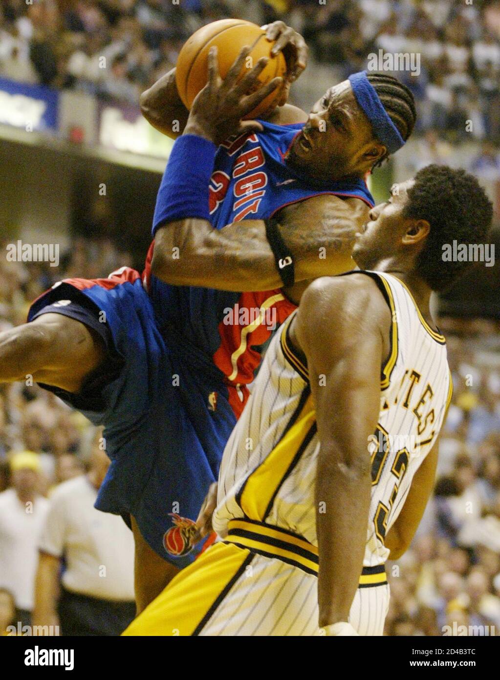 Ron artest pistons 2004 hires stock photography and images Alamy