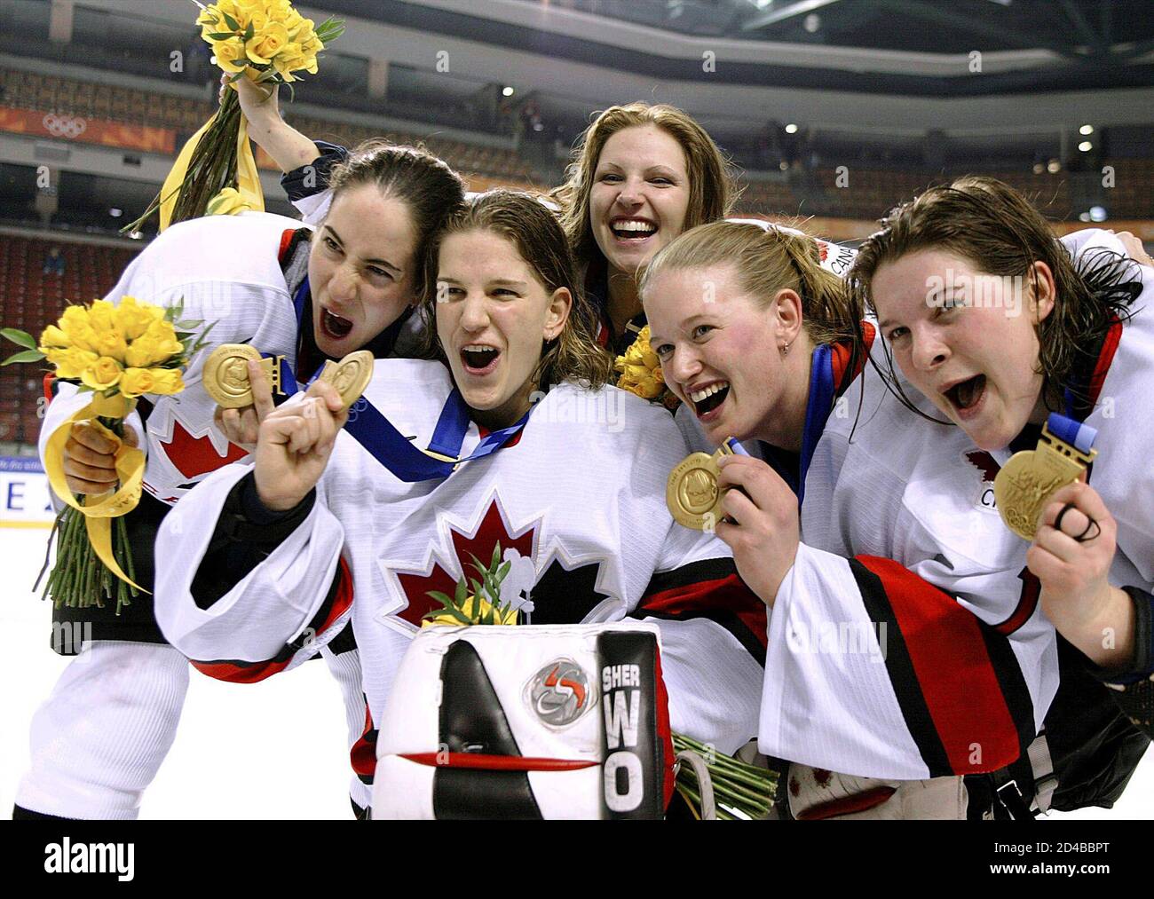 2002 women's hockey olympics hi-res stock photography and images - Alamy