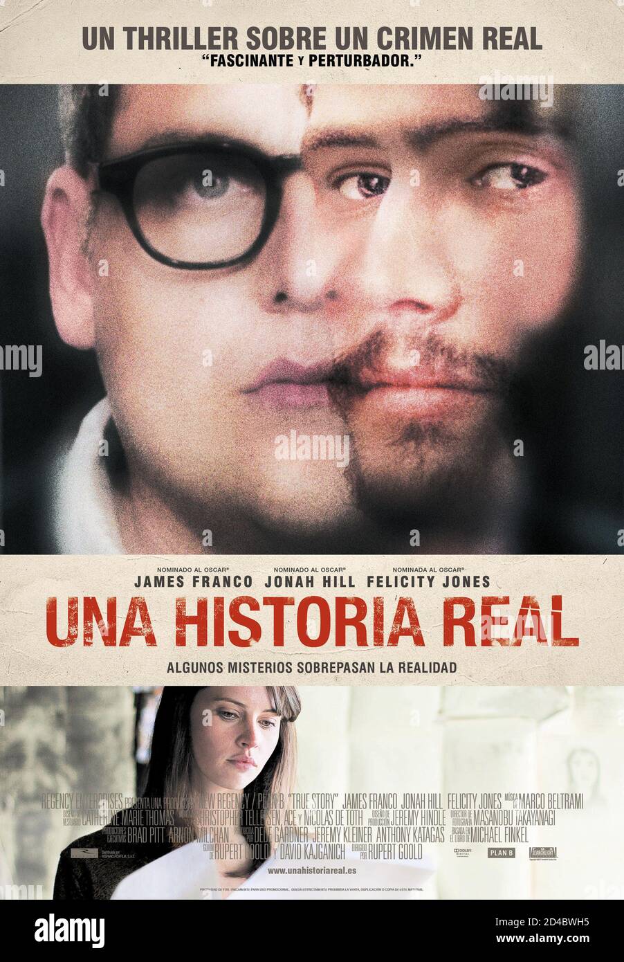 JAMES FRANCO and JONAH HILL in TRUE STORY (2015), directed by RUPERT