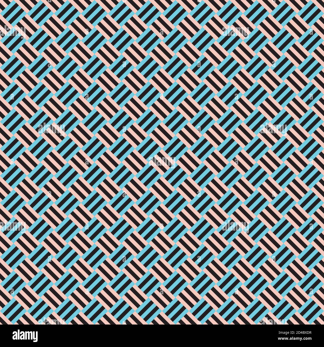 Seamless pattern with colored lines Stock Vector