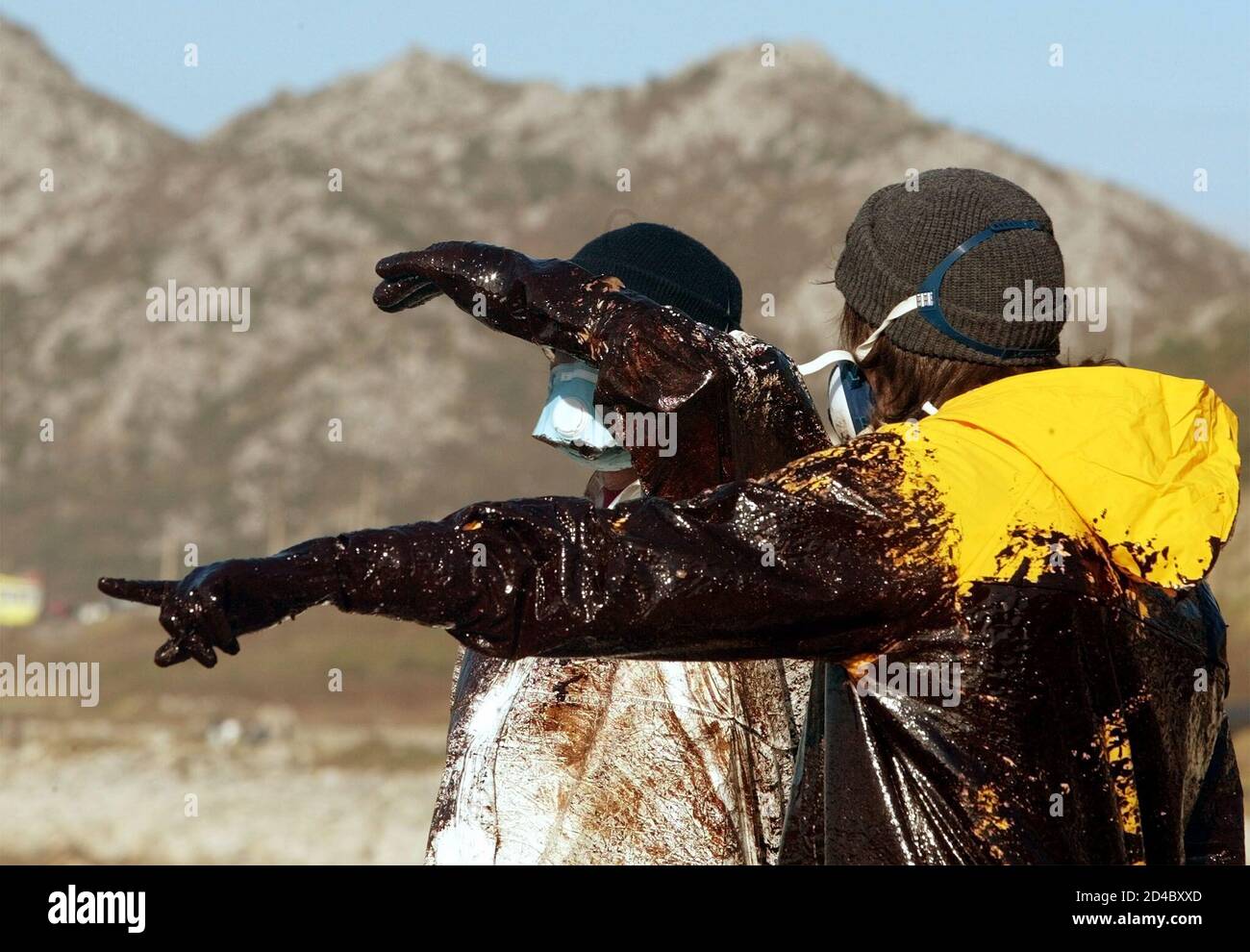 Prestige oil spill volunteers in hi-res stock photography and images ...