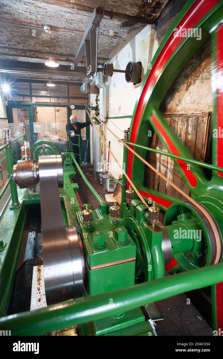 The Boulton steam engine. Middleport Pottery, Stoke on Trent, England