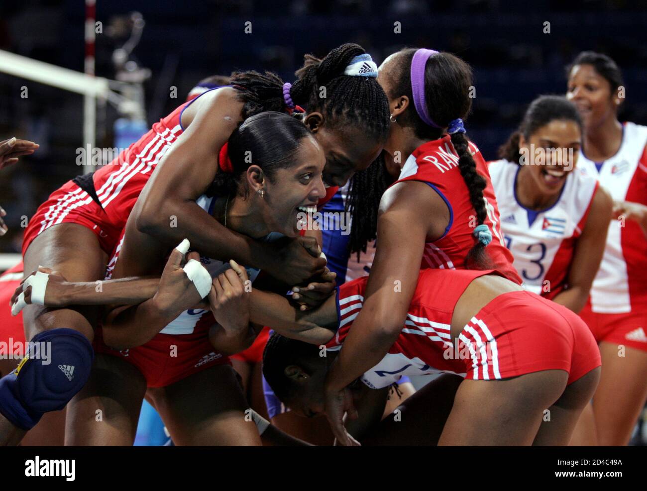 2004 olympics women's volleyball brazil hires stock photography and