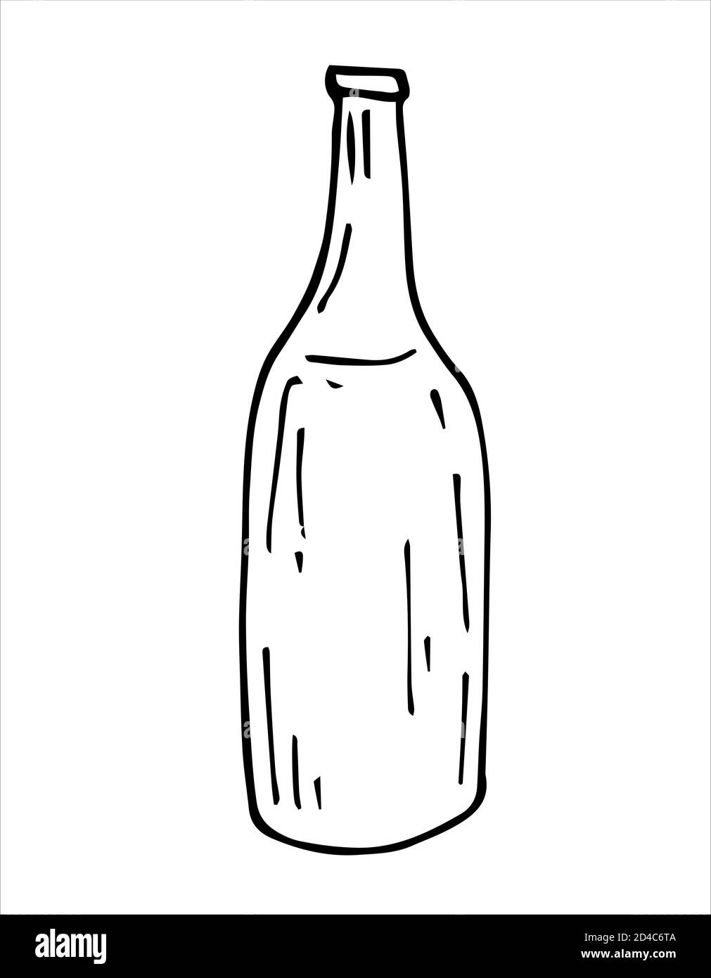 Aggregate 133+ glass bottle drawing seven.edu.vn