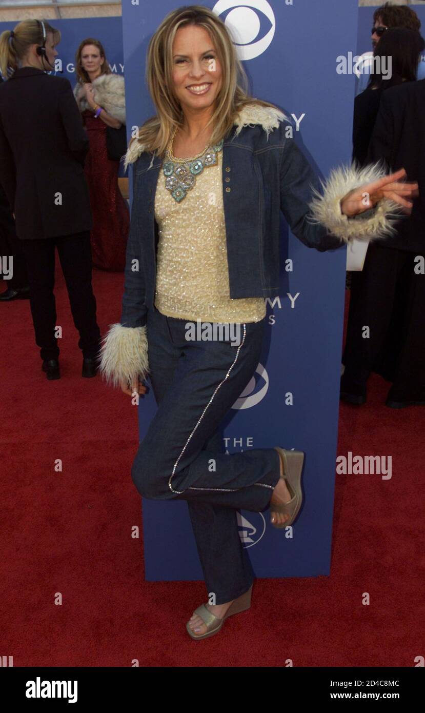 Singer Songwriter Vonda Shepard Arrives At The 43rd Annual Grammy Awards In Los Angeles February 21 01 Shepard Is Known For Her Album Songs From Ally Mcbeal Featuring Vonda Shepherd And Has Also