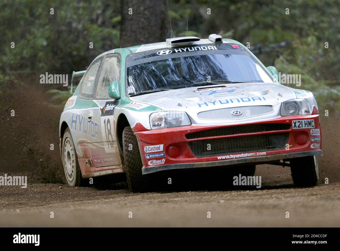 Hyundai accent rallying hi-res stock photography and images - Alamy