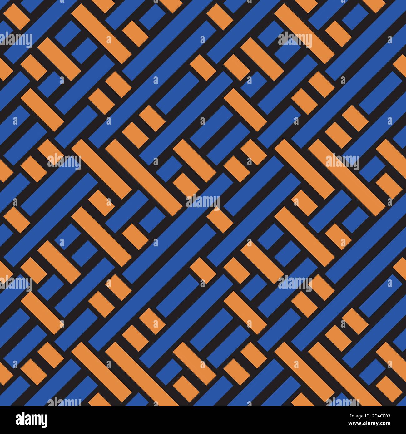seamless pattern with oblique colored lines Stock Vector