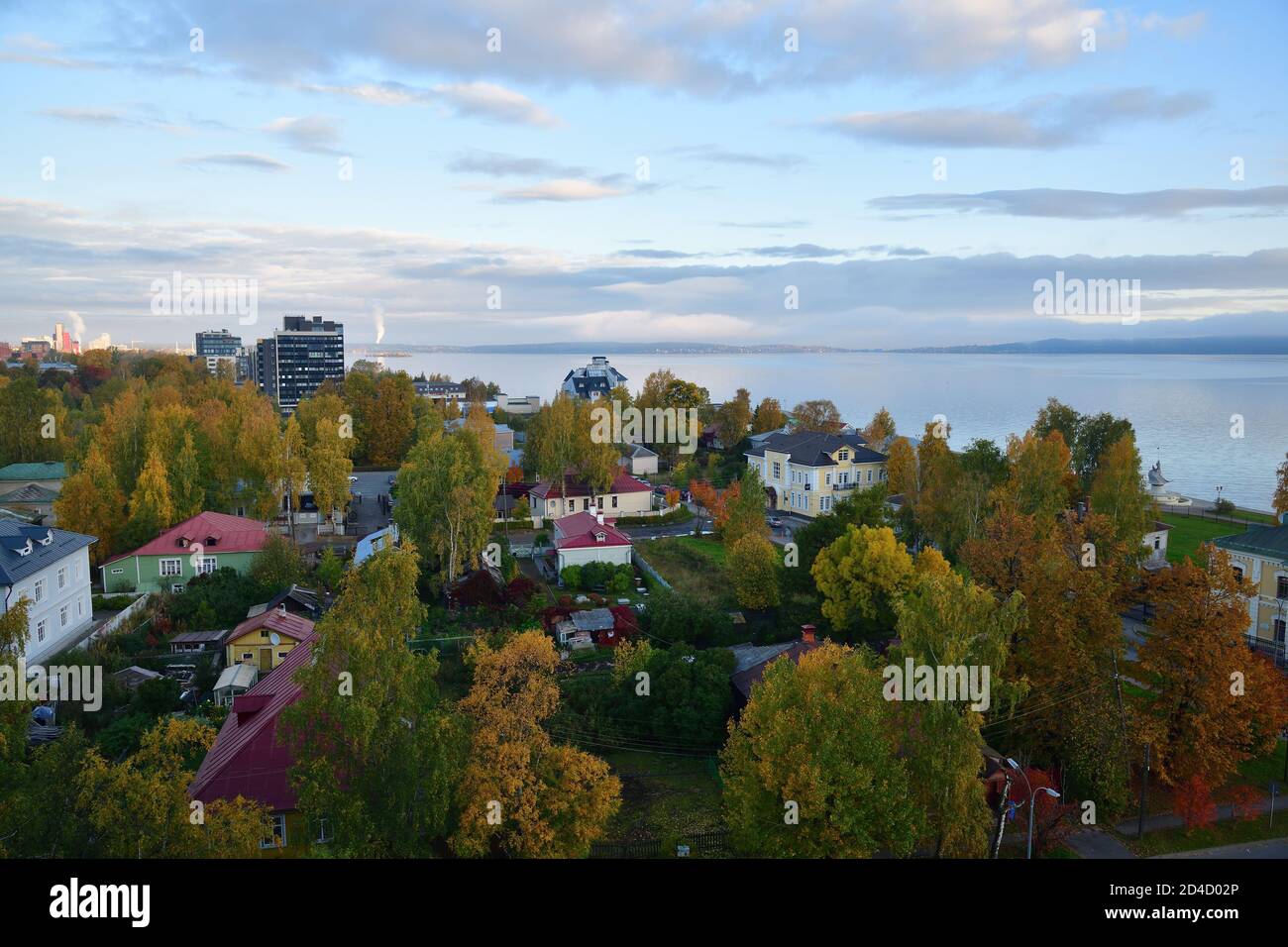 View From Above On Petrozavodsk The Capital City Of The Republic Of View From Above On Petrozavodsk The Capital City Of The Republic Of