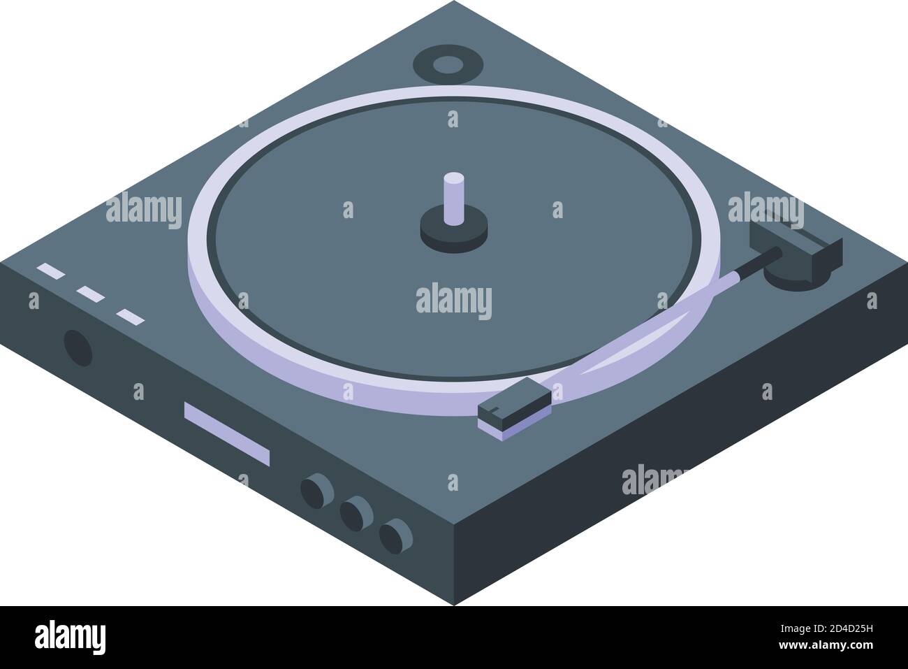 Vinyl player icon, isometric style Stock Vector Image & Art - Alamy