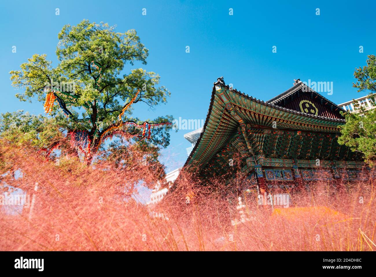 Seoul Korea Temple Architecture High Resolution Stock Photography and