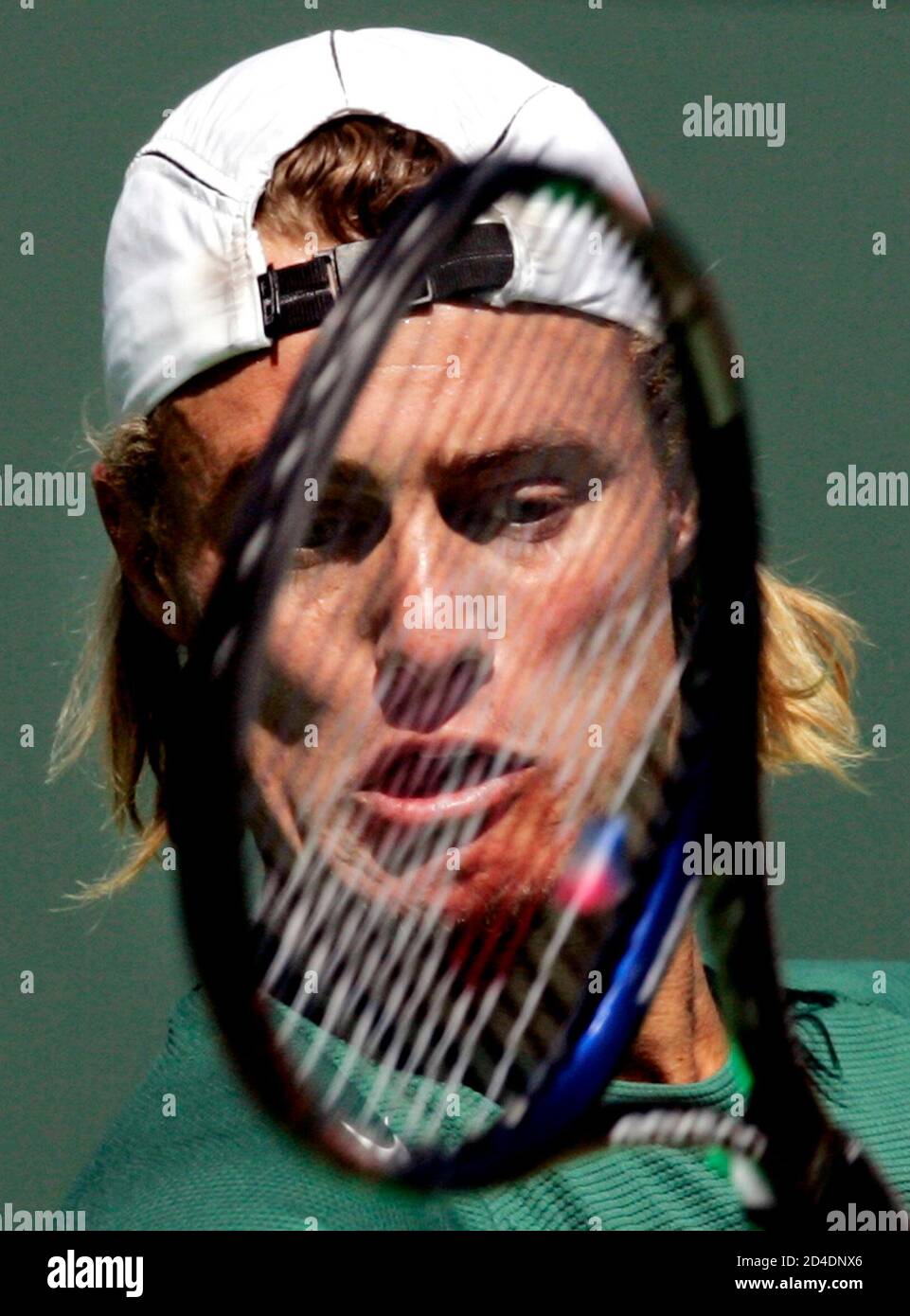 Through the tennis racquet hi-res stock photography and images - Alamy