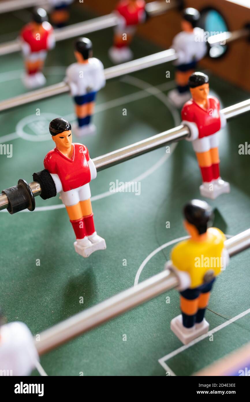 table football soccer game Stock Photo Alamy