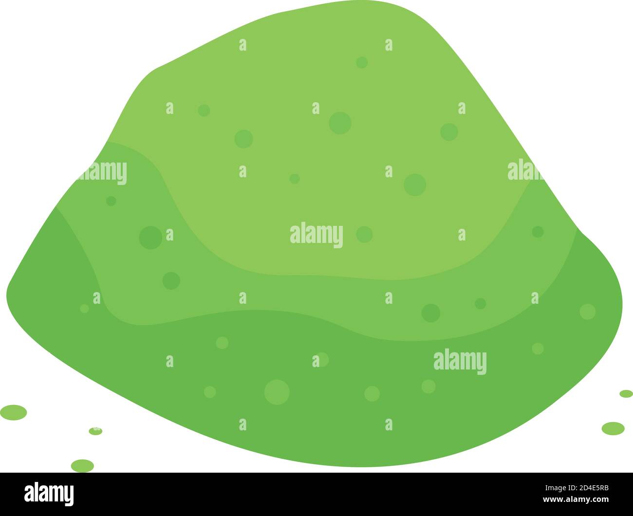 Rosemary powder icon, isometric style Stock Vector