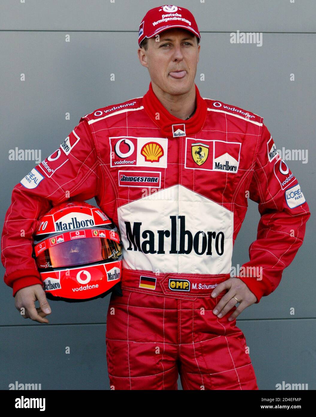 Michael Schumacher Pit Lane High Resolution Stock Photography and