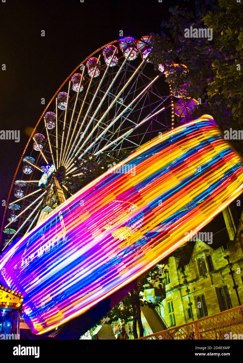 st Giles fair in Oxford,England Stock Photo