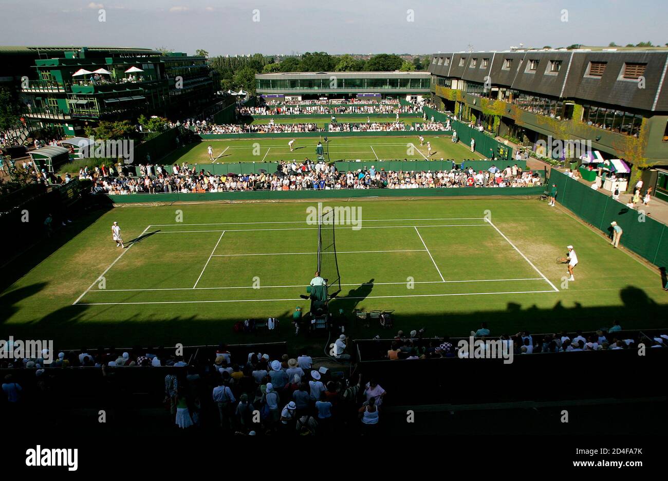 Grass Courts High Resolution Stock Photography And Images Alamy